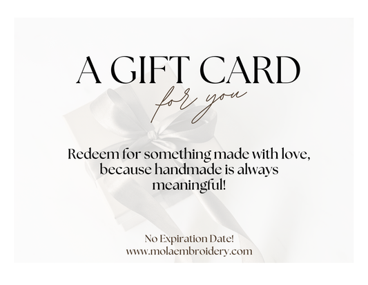 Gift Card - Mola Embroidery