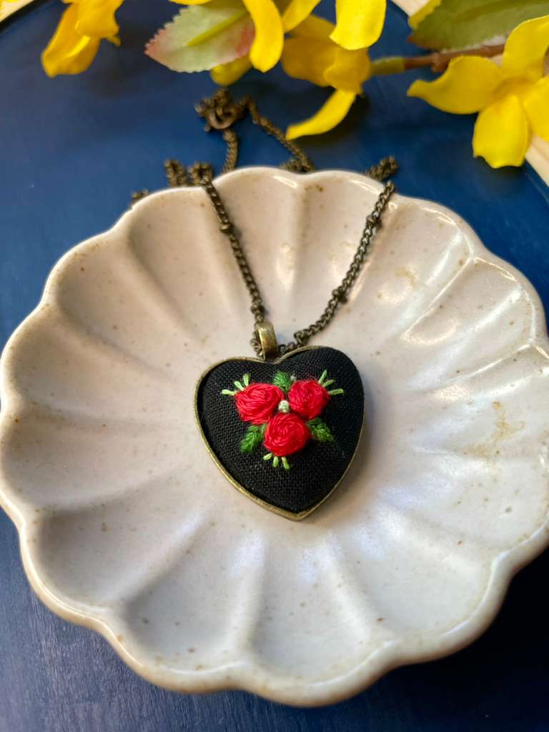 Necklace - Heart Pendant Deep Love