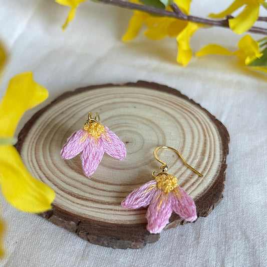 Earring - Cone Flower