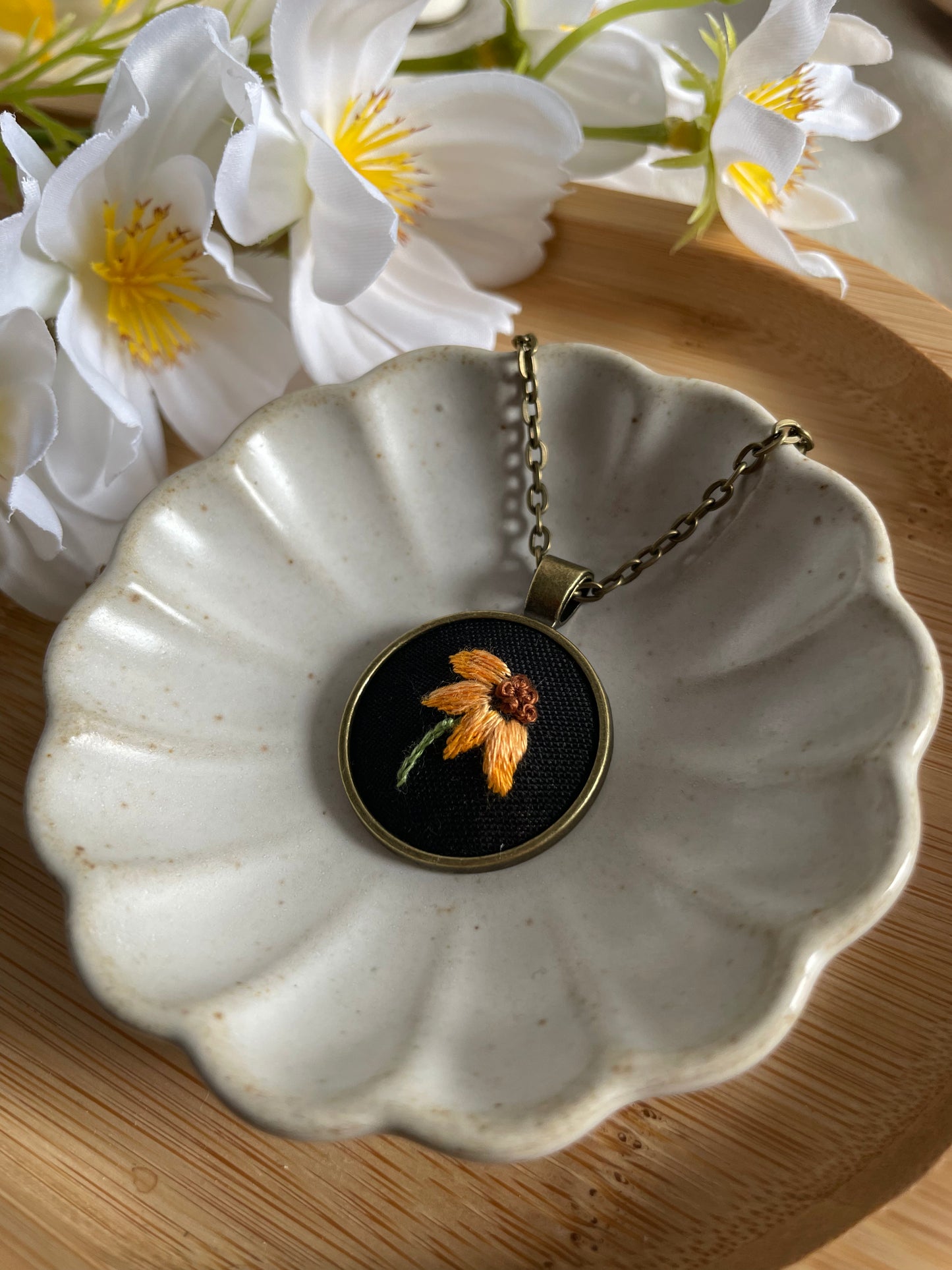 Necklace - Cone Flower