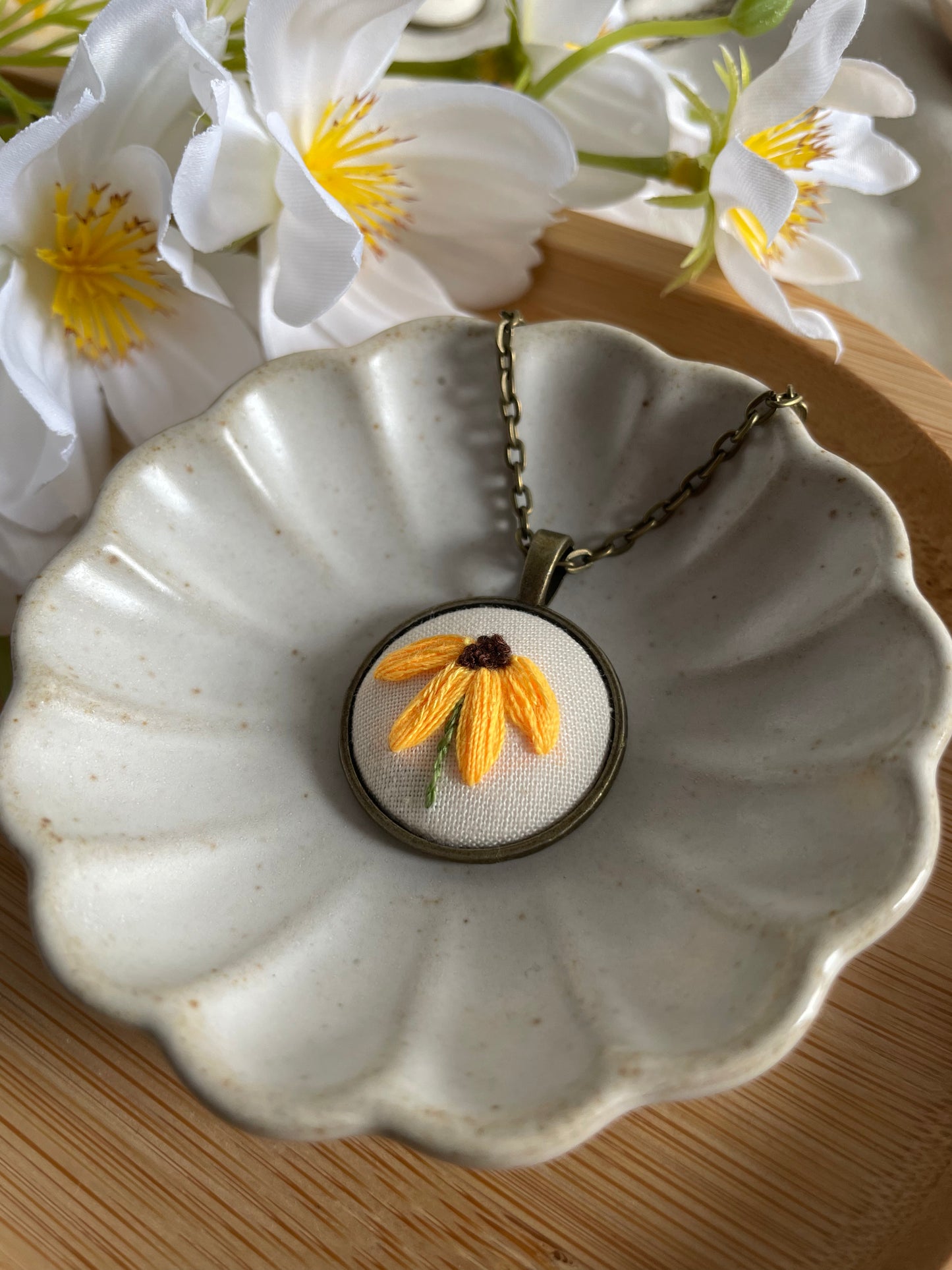 Necklace - Cone Flower