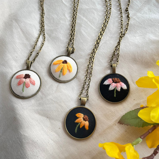 Necklace - Cone Flower