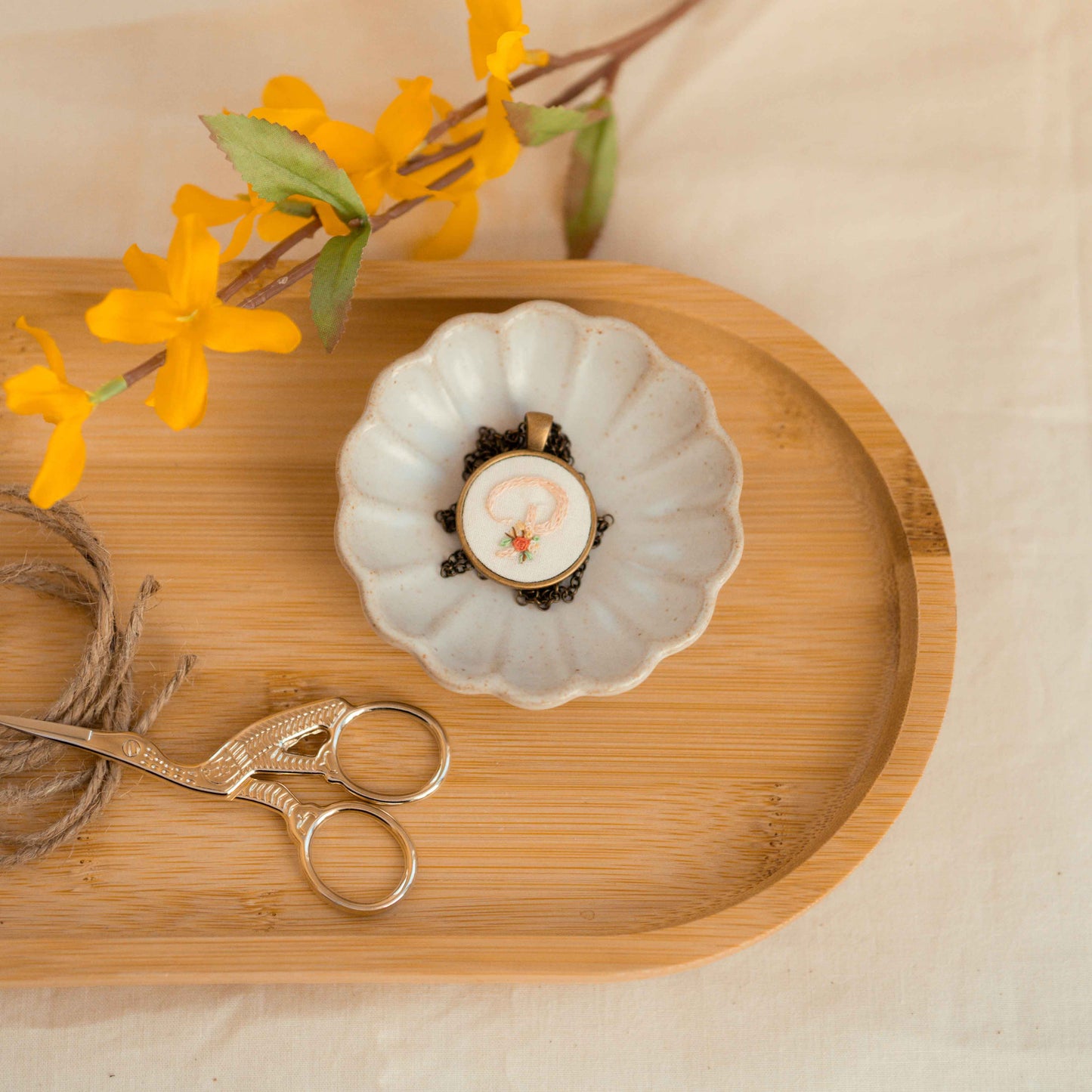 Necklace - Initial Letter Custom