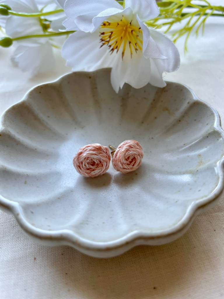 Earring - Rose Stud