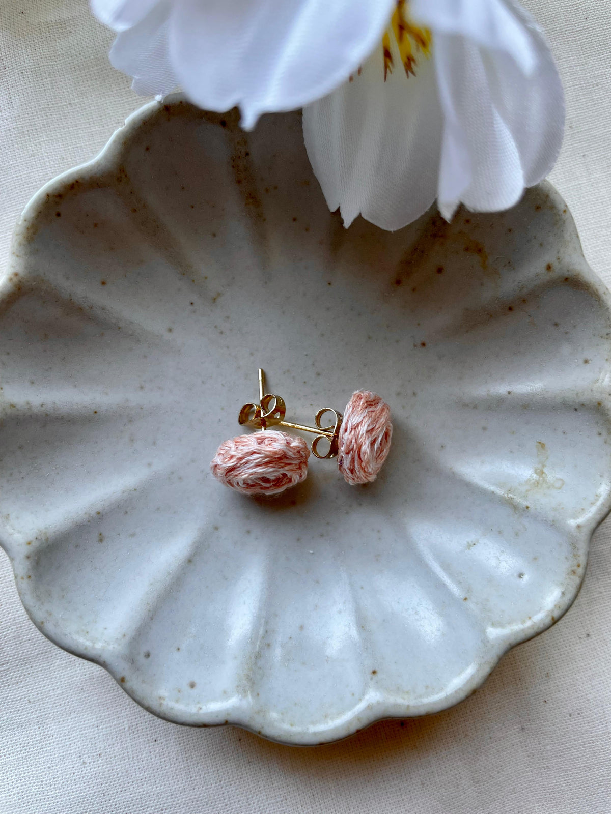 Earring - Rose Stud