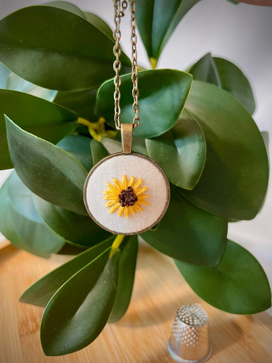 Necklace - Sunflower